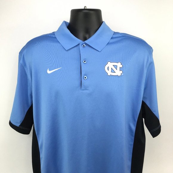 Nike Dri Fit North Carolina UNC Golf Polo Shirt XL - Picture 3 of 10